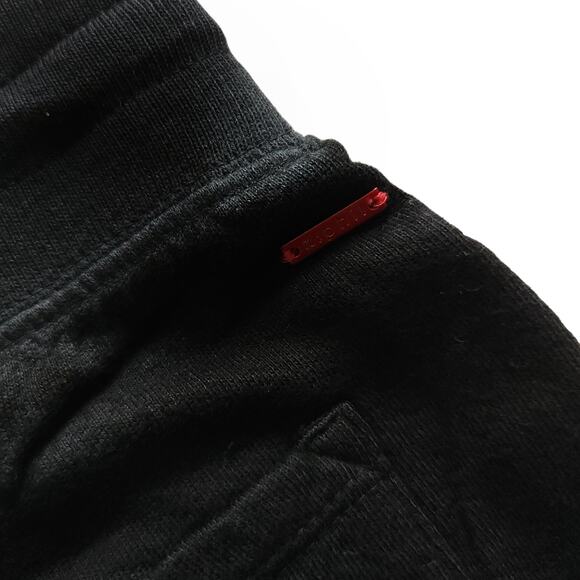 n:PHILANTHROPY Coco destroyed distressed sweat shorts in vintage black Sz XS NEW - Picture 5 of 10